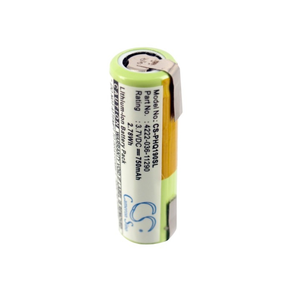 Batterier Ersätter Norelco RQ1085