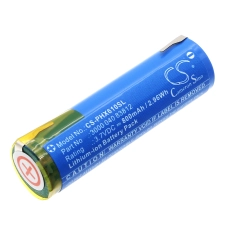 Compatible battery replacement for Philips 3000 040 83812,3000 044 23991,4235 010 09163,4235 010 09164,4235 010 10613...