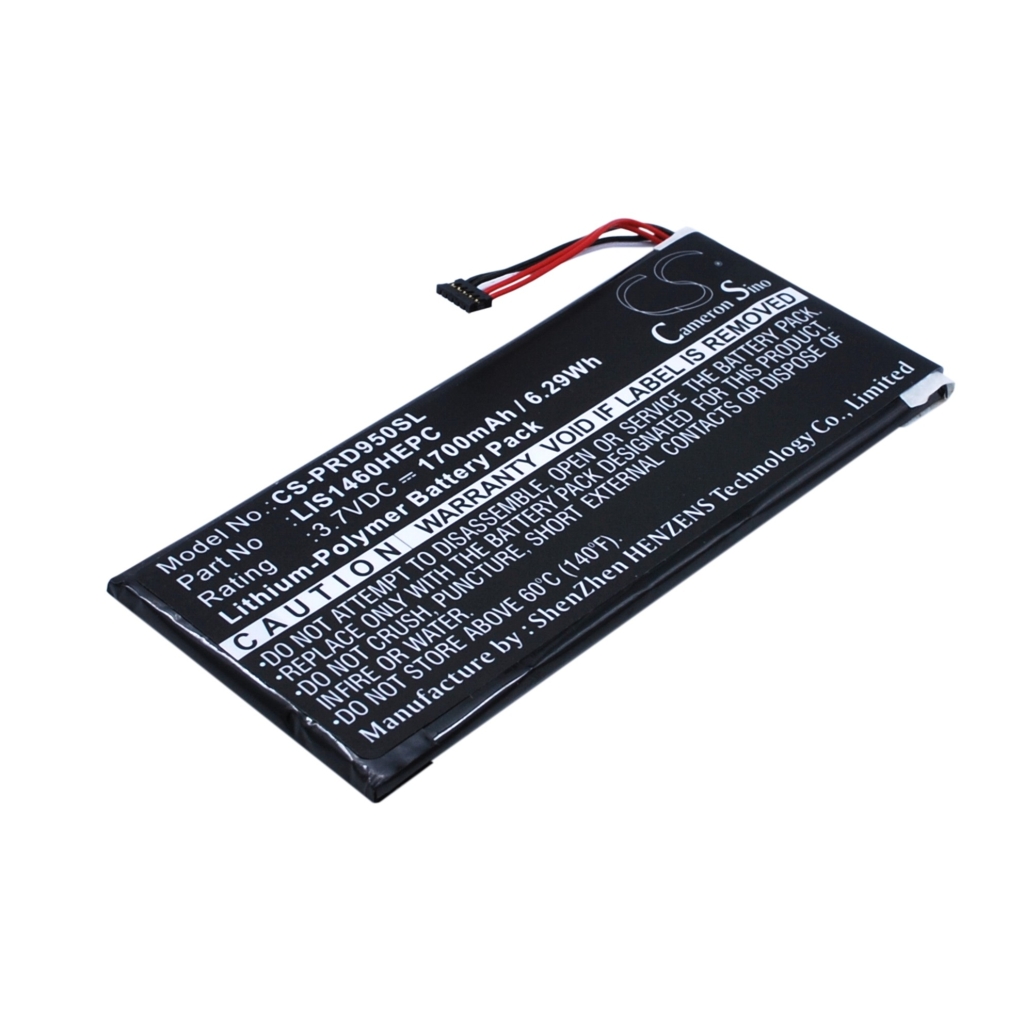 Batterier för elektroniska bokläsare Sony CS-PRD950SL