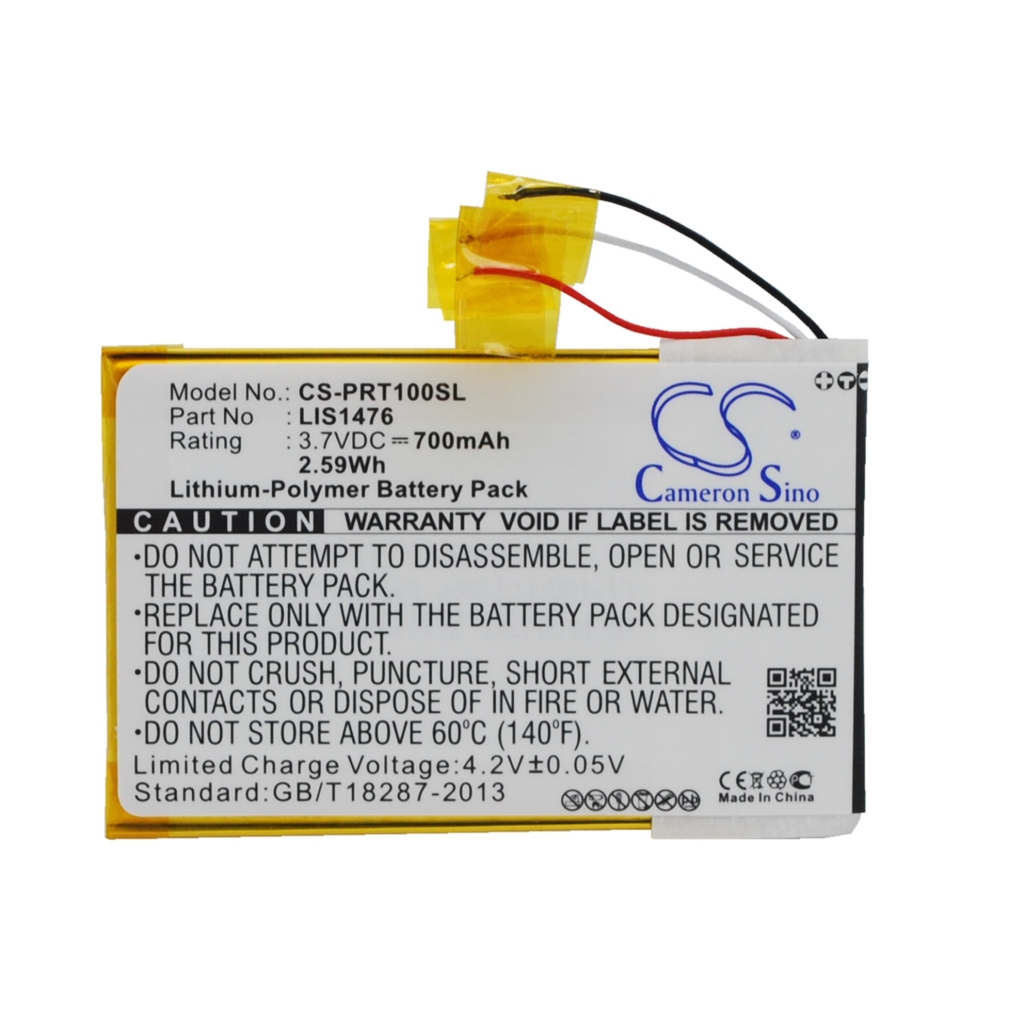 Batterier Ersätter LIS1476MHPPC(SY6)