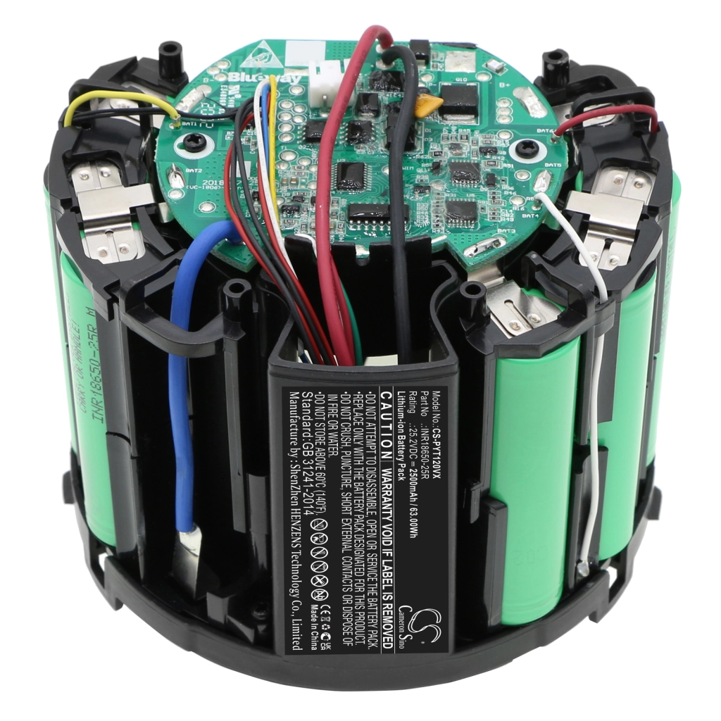 Batterier till dammsugare Puppyoo CS-PYT120VX