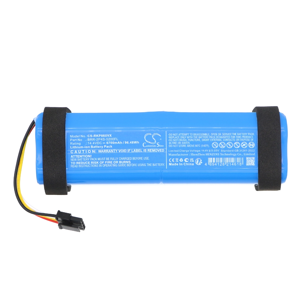 Batterier till dammsugare Roborock CS-RKP860VX