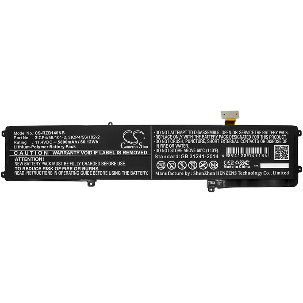 Batterier Ersätter RZ09-01952E72-R3U1