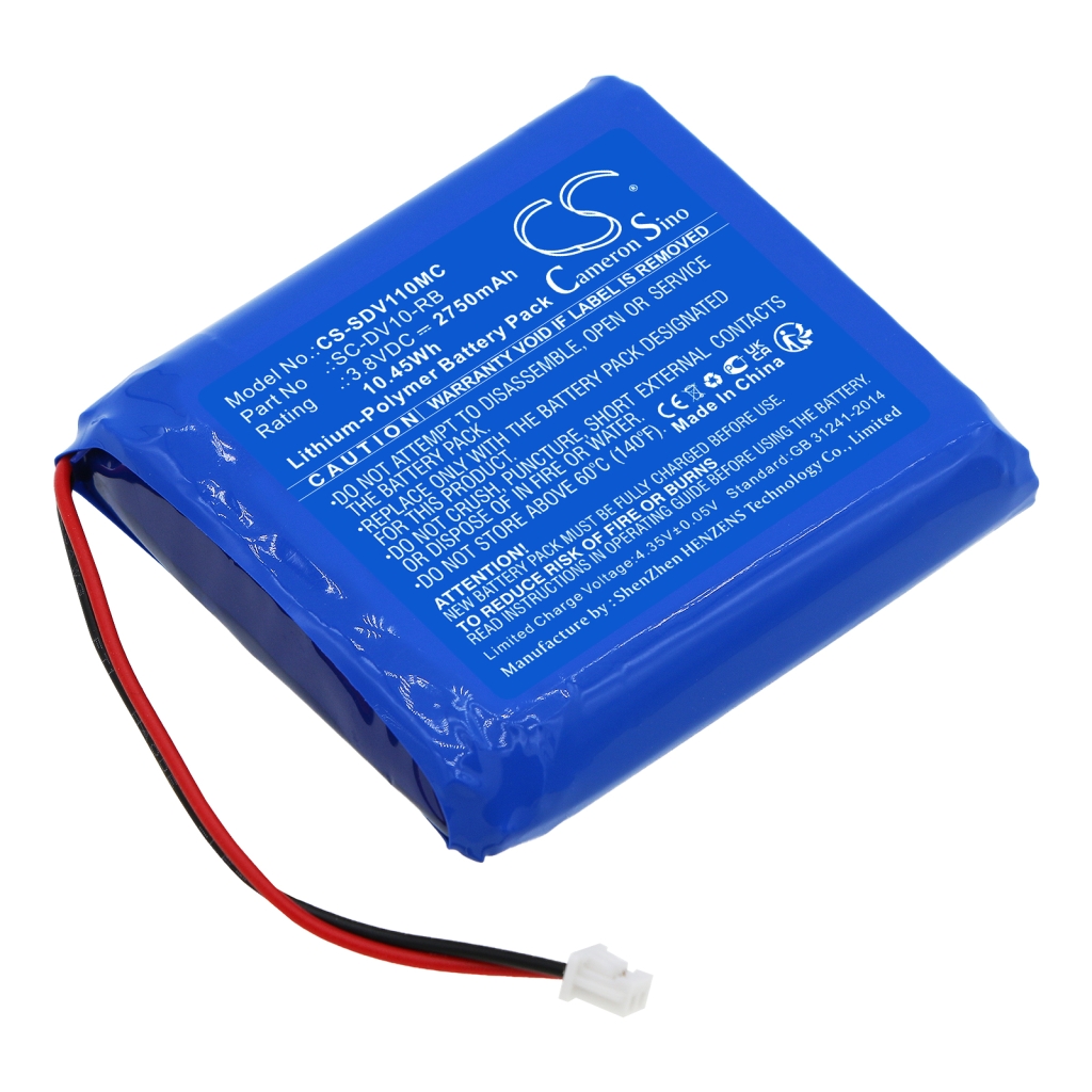 Batterier Ersätter SC-DV1-RB
