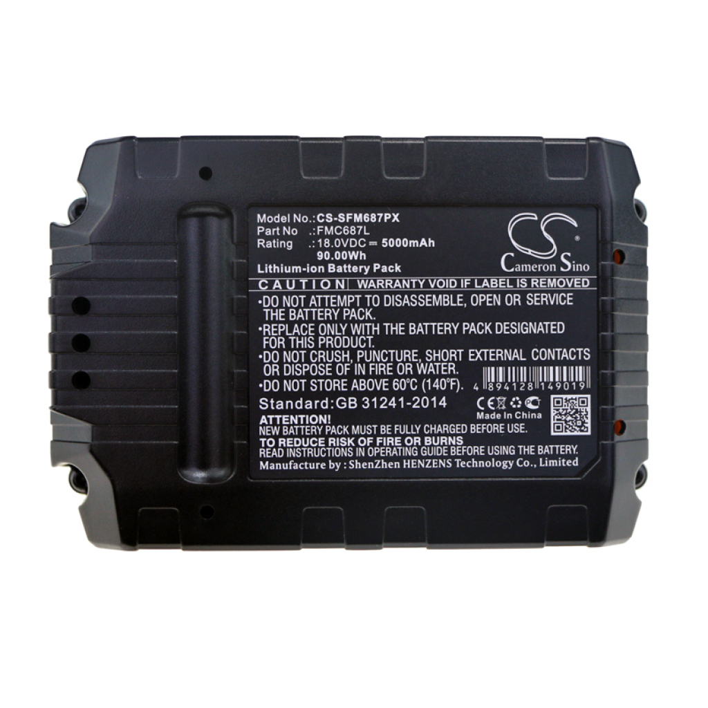 Batterier för verktyg Stanley CS-SFM687PX
