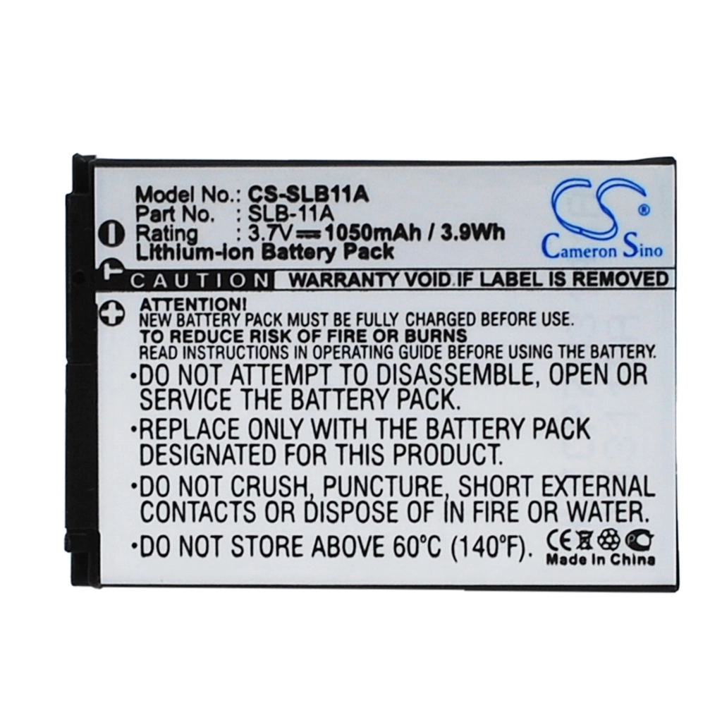 Kamerabatterier Samsung CS-SLB11A