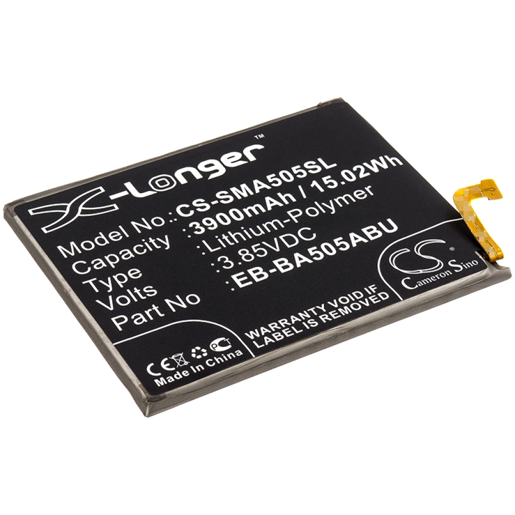 Batterier Ersätter SM-A505YN/DS