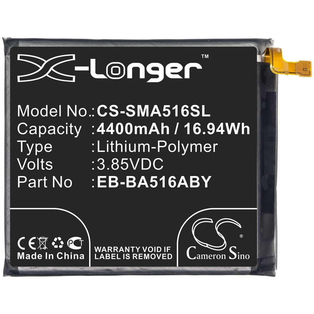 Batterier Ersätter SM-A516J