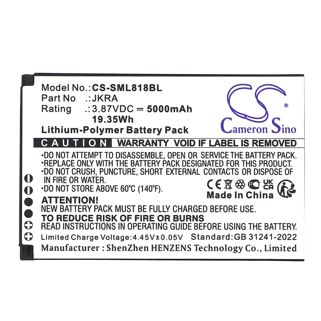 Battery Replaces JKRA