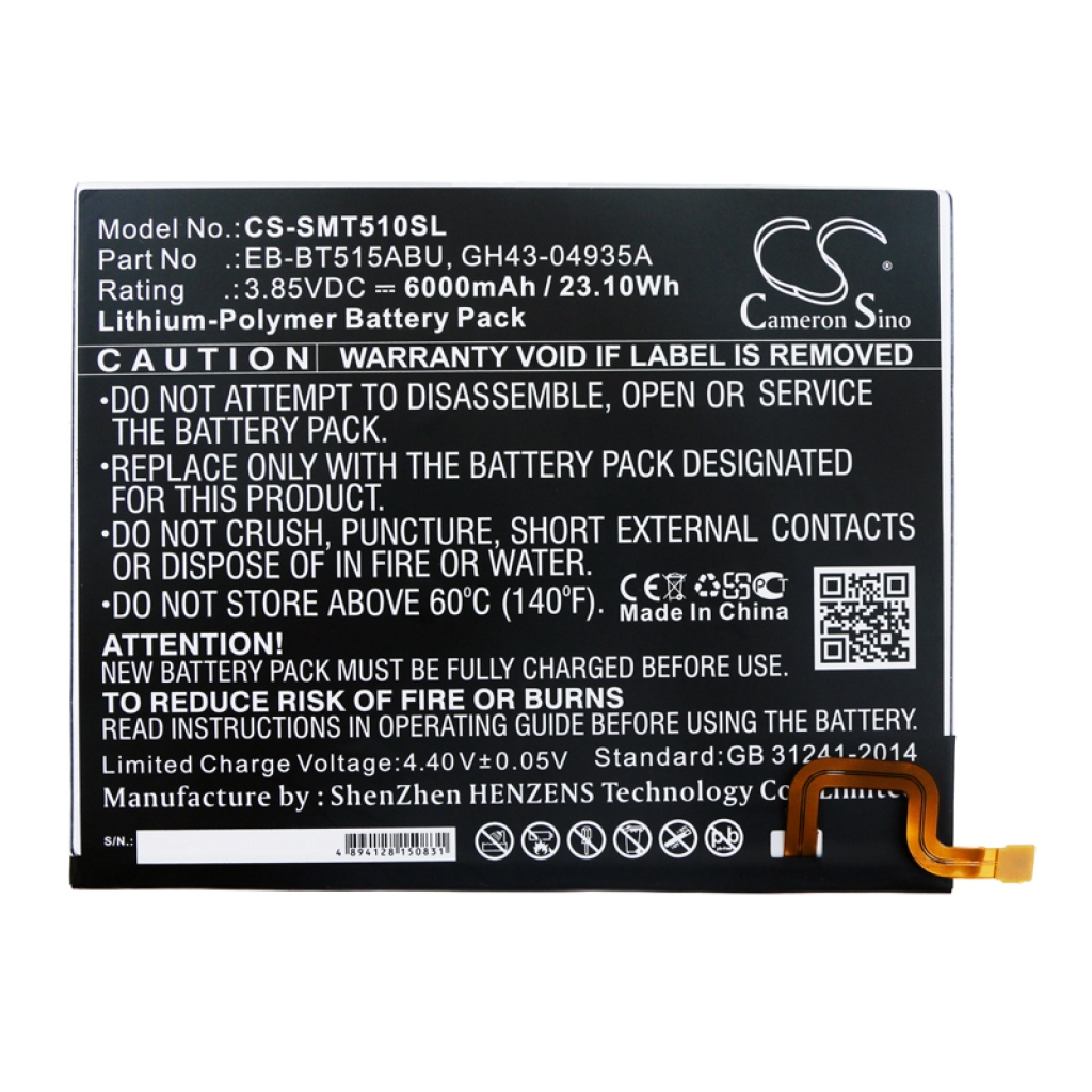 Batterier Ersätter EB-BT515ABU