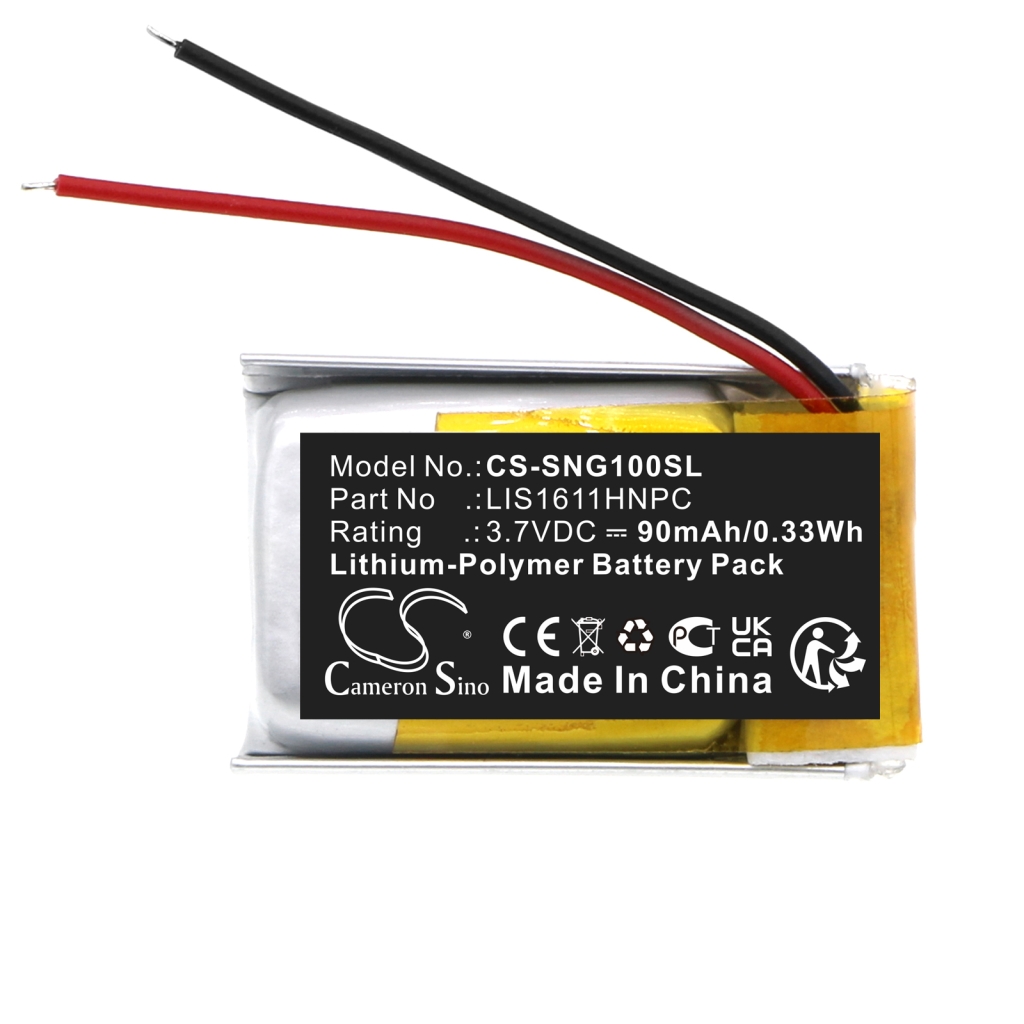 Batterier 3D glasses batteries CS-SNG100SL