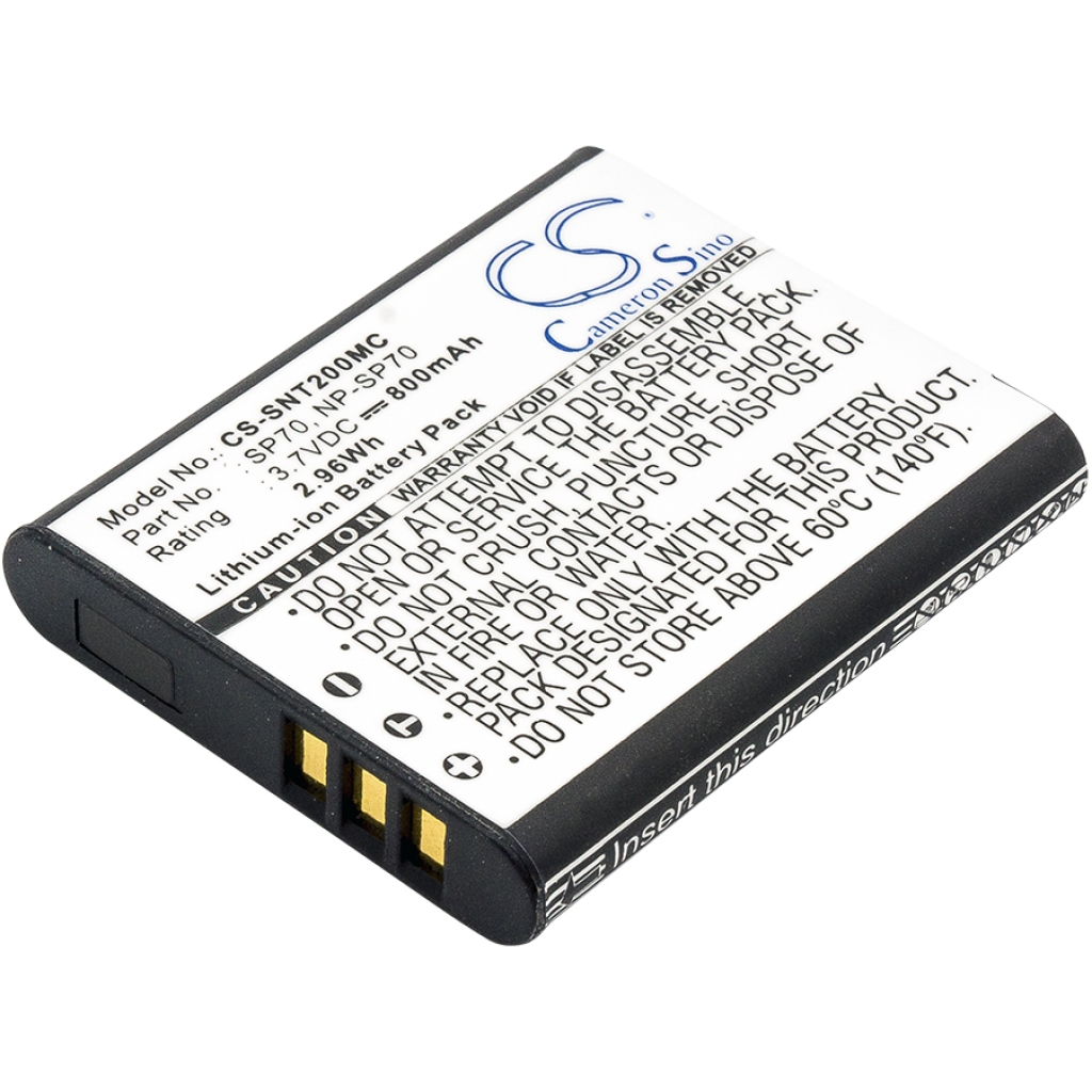 Batterier Ersätter Bloggie MHS-TS10