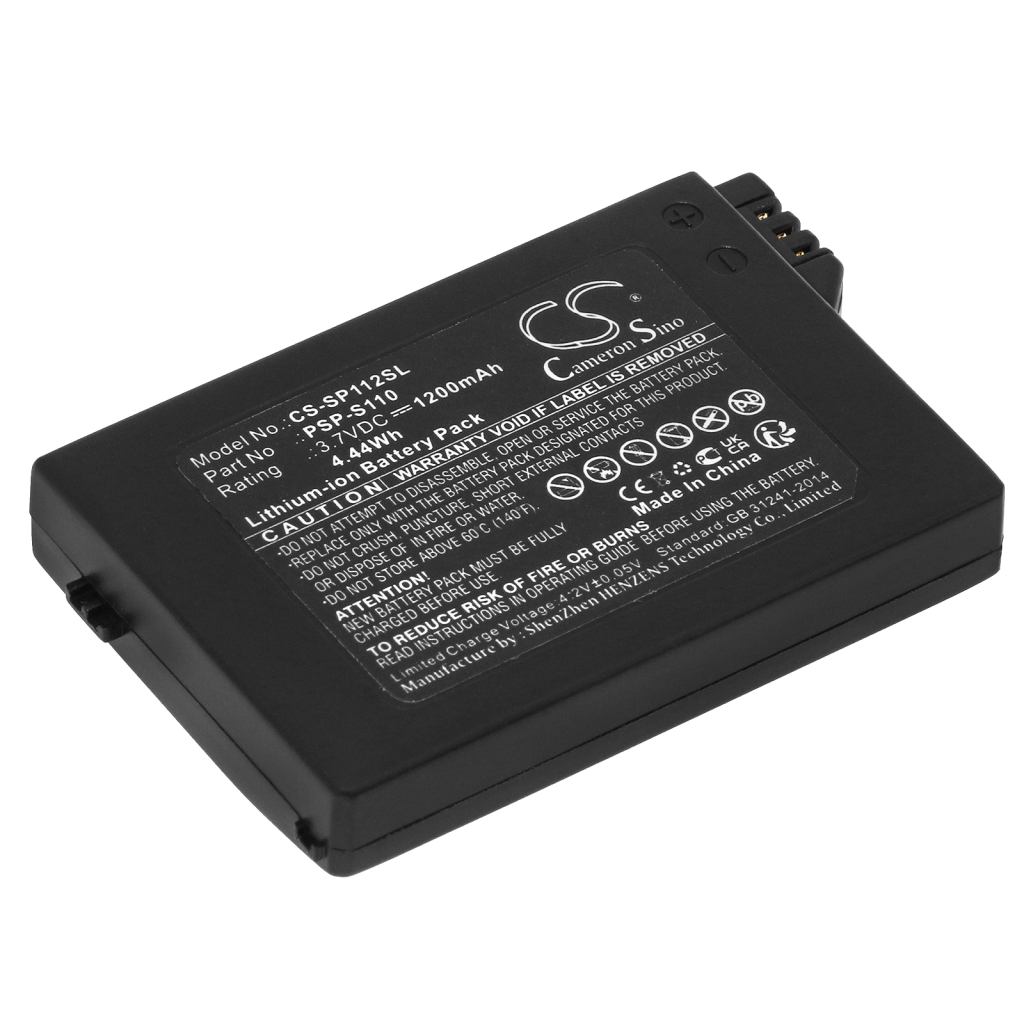 Batterier Ersätter PSP-3002