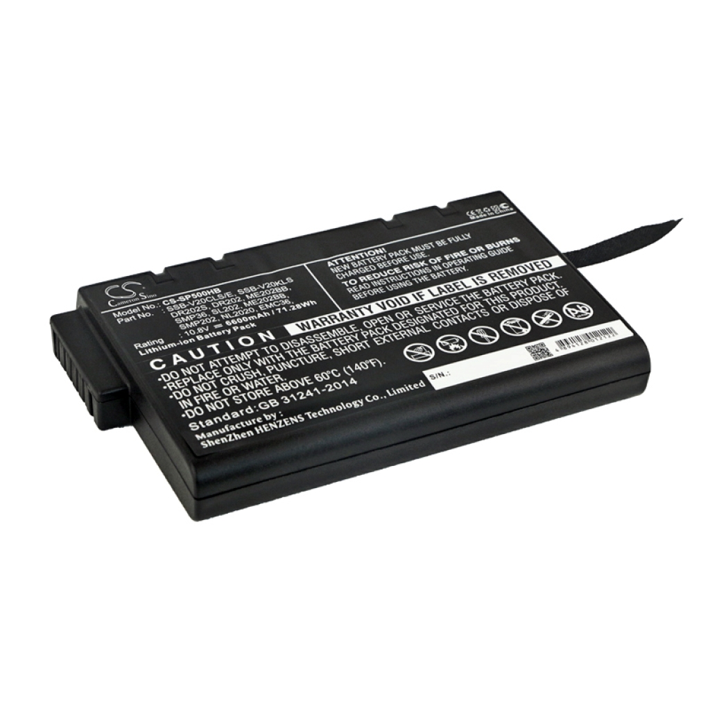 Batterier Ersätter EMC36