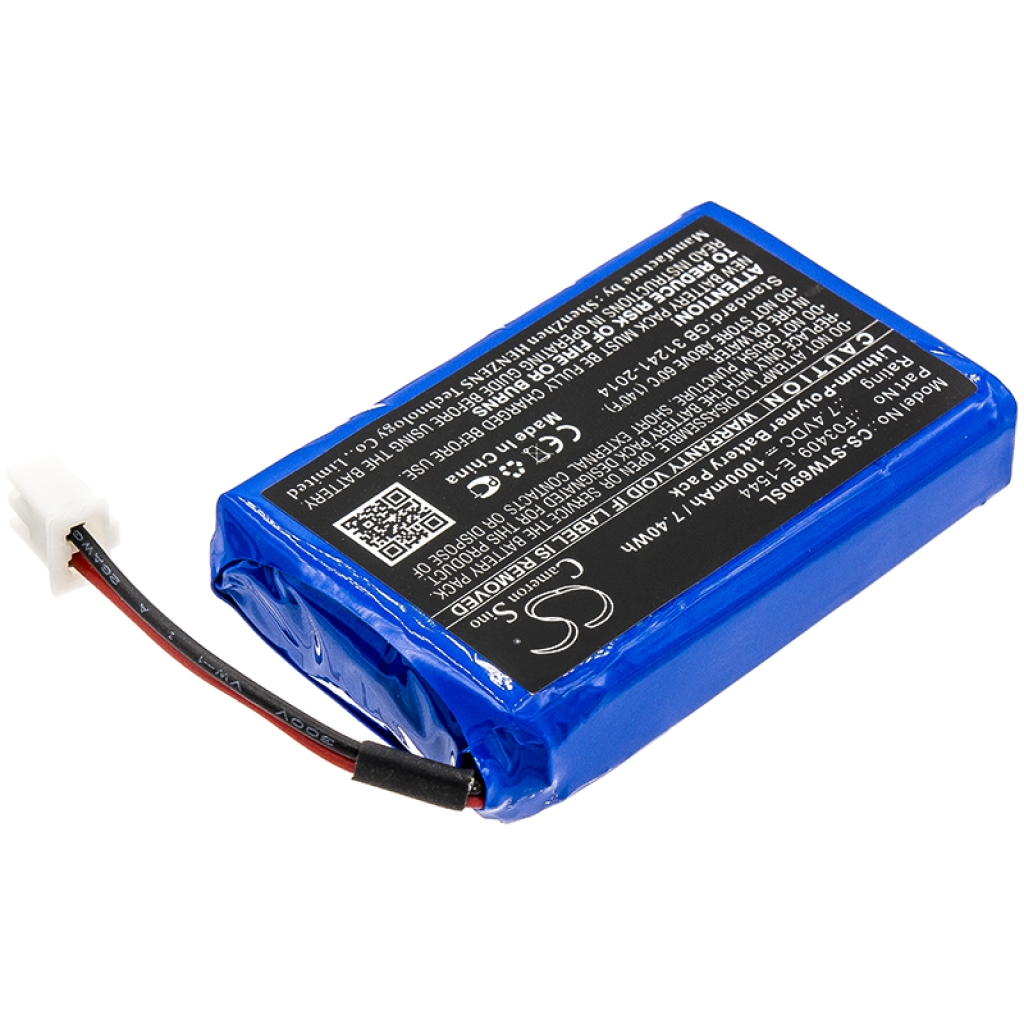 Batterier Ersätter WS-6923