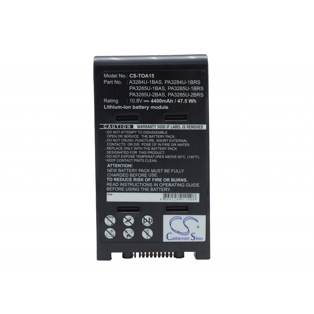 Batterier Ersätter Qosmio G15-AV501