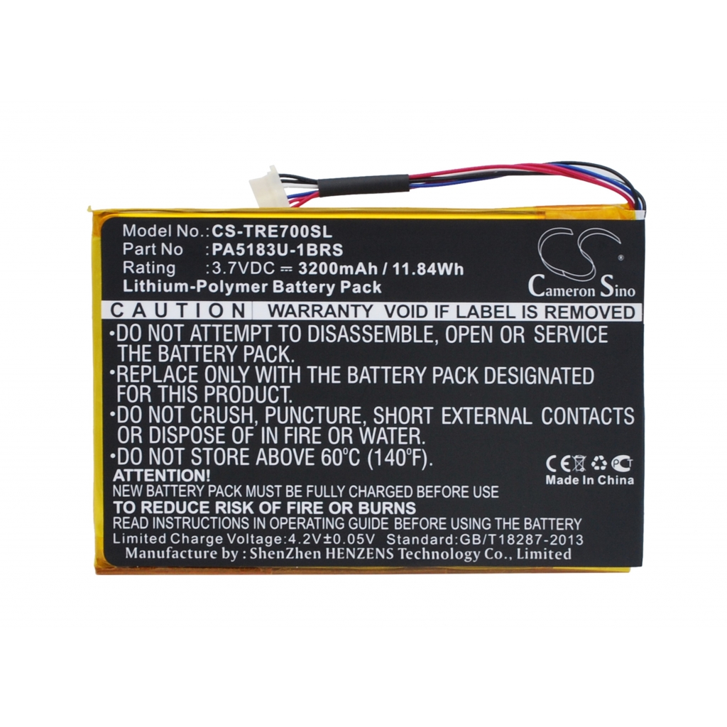 Batterier Ersätter PA5183U-1BRS