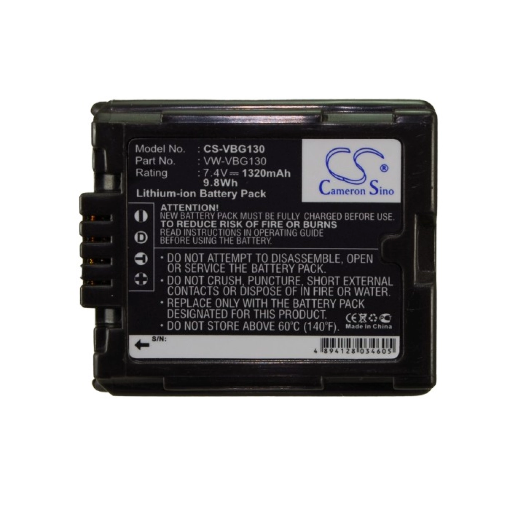 Camera Battery Panasonic HDC-SD7