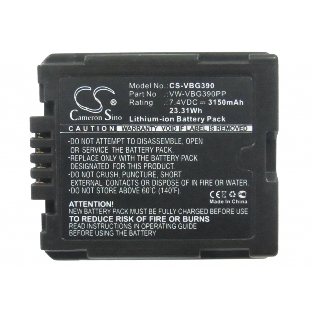 Batterier Ersätter HDC-HS200K