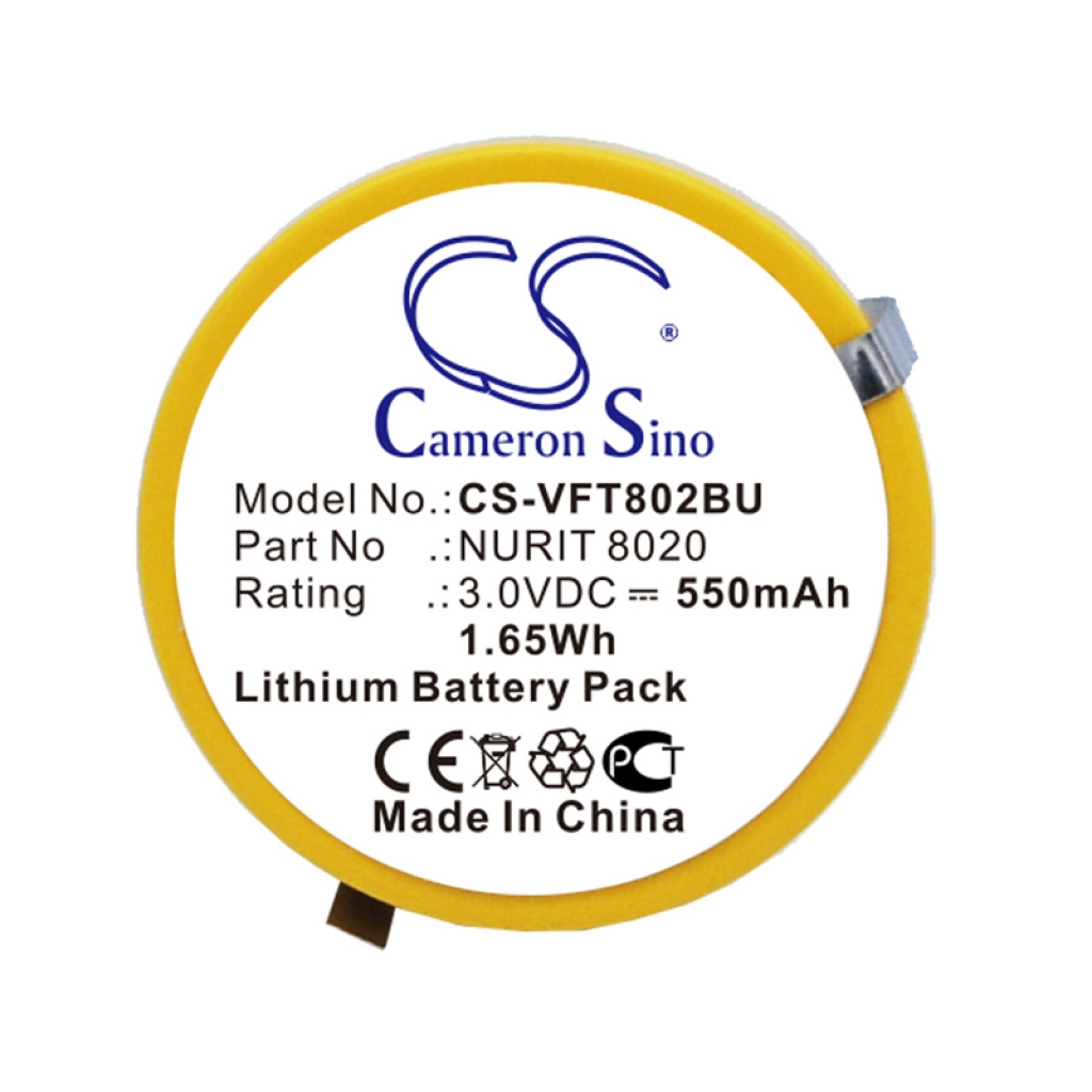 Batterier för betalningsterminaler Verifone CS-VFT802BU
