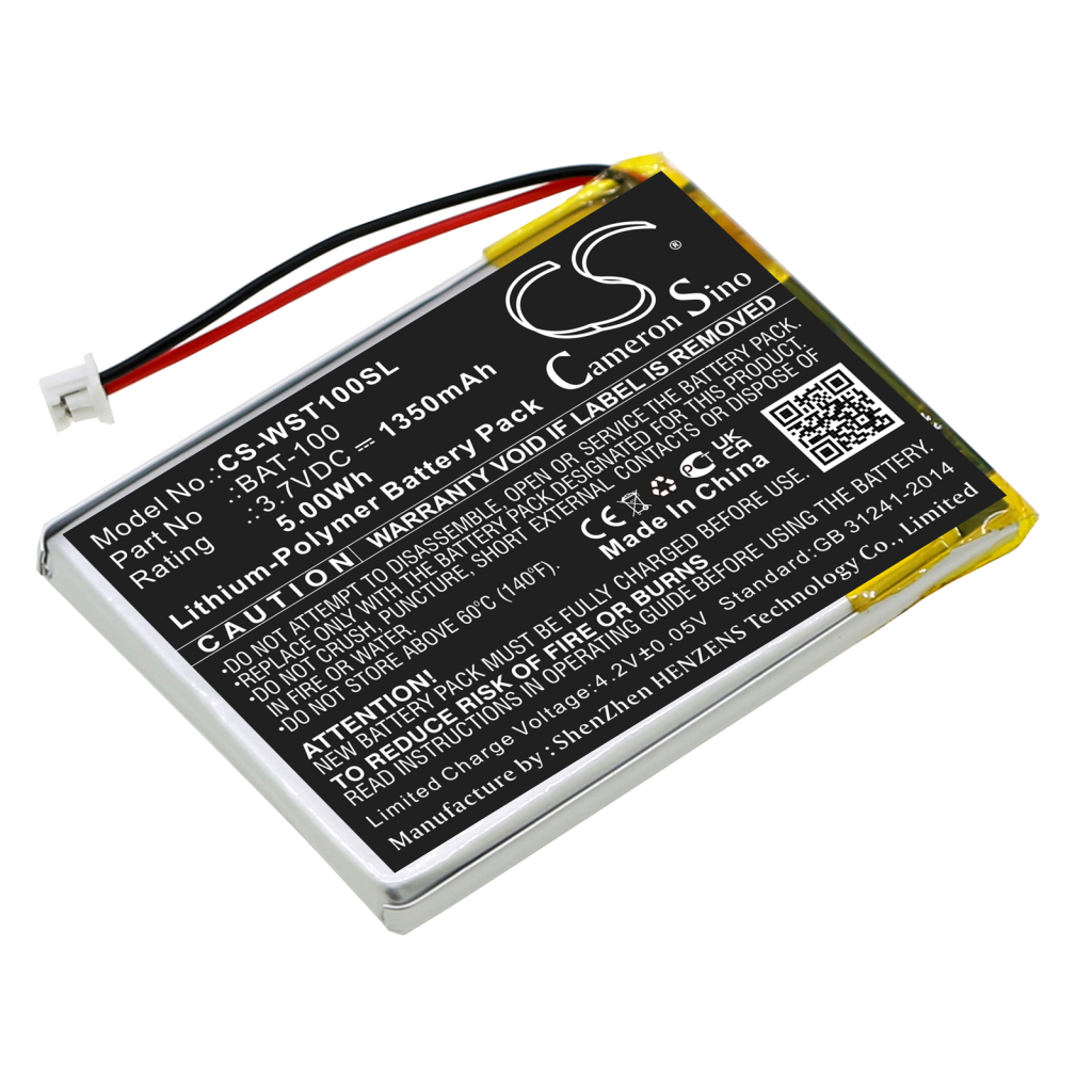 Batterier Ersätter DLT 100 2.0 and DLT 300 Transceivers