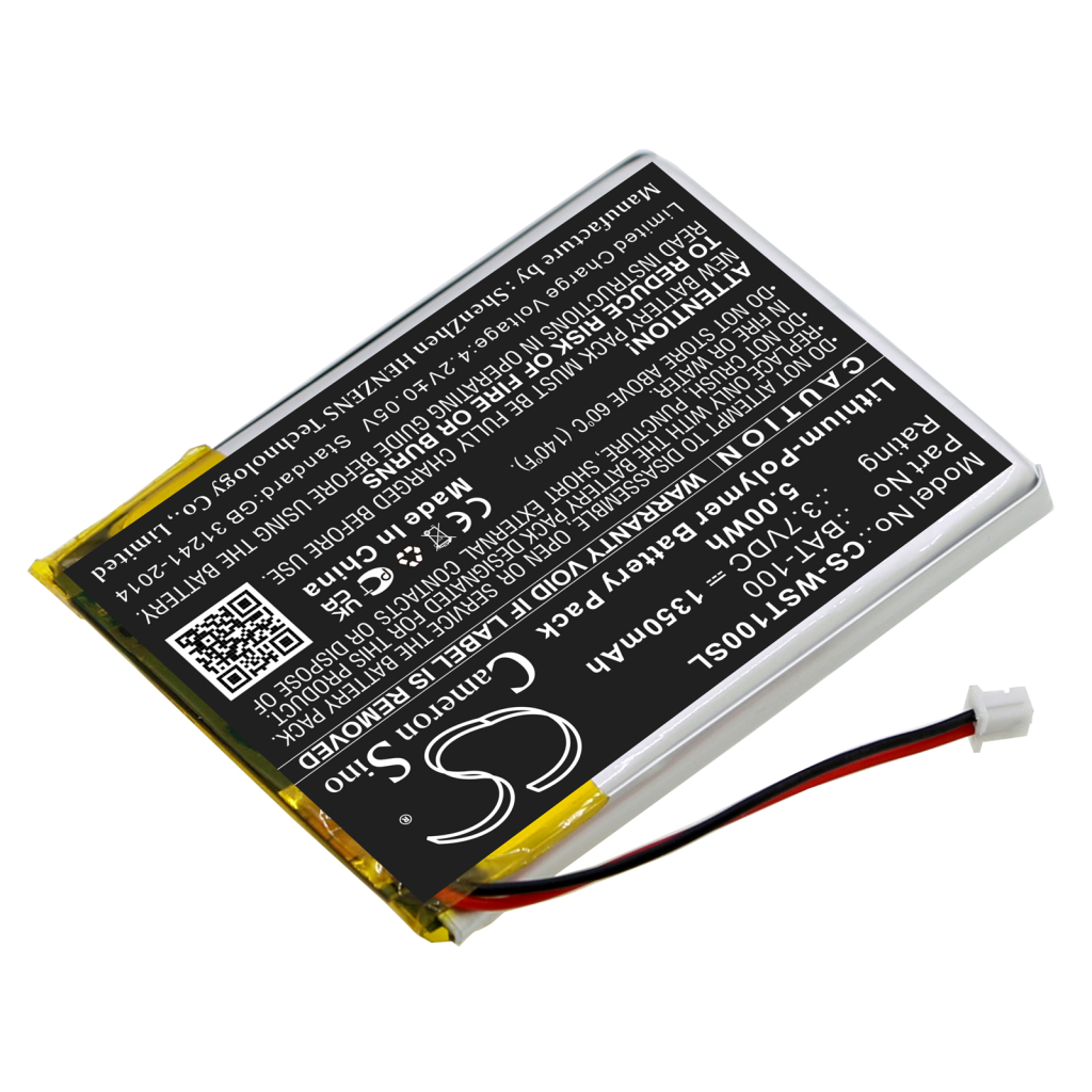 Batterier Ersätter DLT 100 2.0 and DLT 300 Transceivers