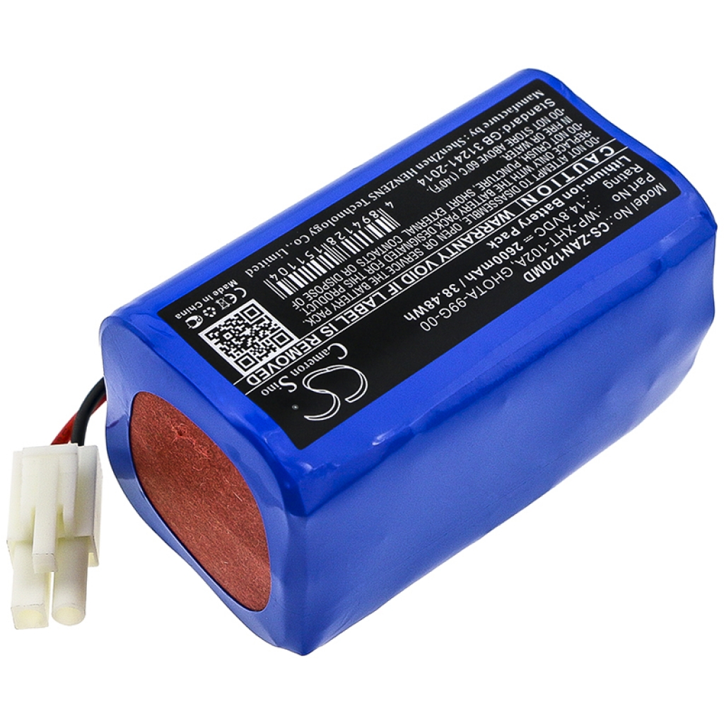 Batterier Ersätter WP-XHT-102A