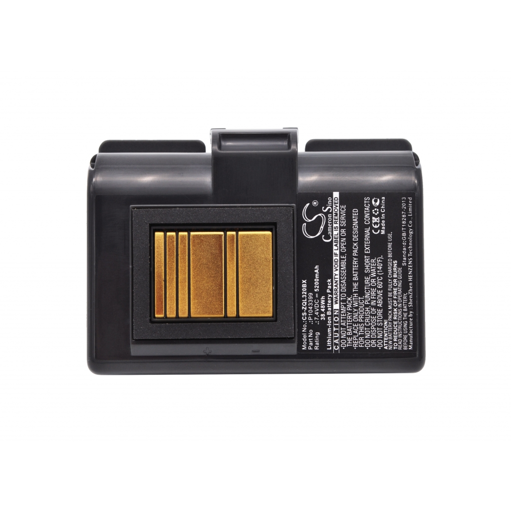 Batterier för skrivare Zebra CS-ZQL320BX
