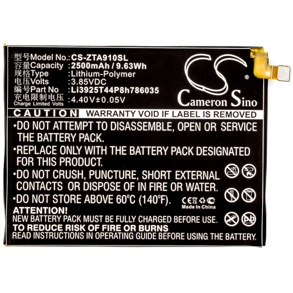 Batterier Ersätter TT175S