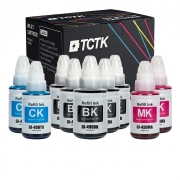 TCTK Bläckpatroner GI-490BK Pigment 2-pack Svart kompatibel med Canon PIXMA G1400 G1410 G1411 G2400 G2410 G2411 G3400 G3410 G3411 G4400 G4410 G4411