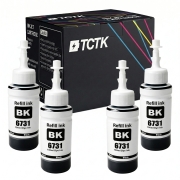 Ink Replaces Epson 100ml TCTK Ink Cartridges 100ml 4-pack Black compatible with Epson L1800 Epson L1800, for L800 Epson L800, for L805 Epson L805, for L810 Epson L810, for L850 Epson L850