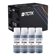 TCTK Ink Cartridges T6641 4-pack Black compatible with Epson EcoTank ET-14000 ET-16500 ET-2500 ET-2550 ET-2600 ET-2650 ET-3600 ET-4500 ET-4550, for EcoTank L 100 110, replaces C13T66414A C13T664140