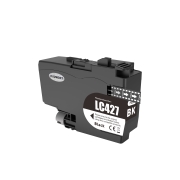 Compatible replacement for Compatible with Brother LC427BK / 62ml Ink Black (Ink cartridges)
