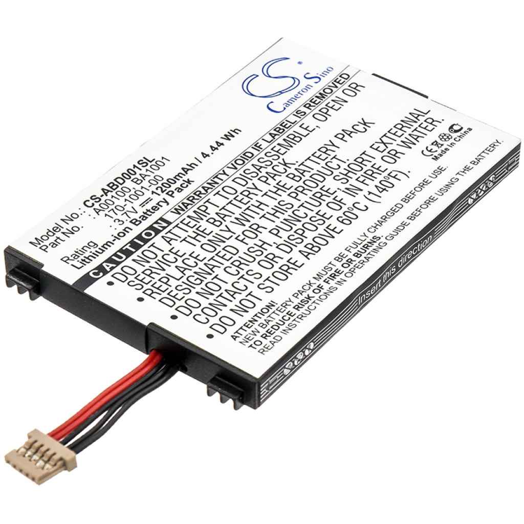 Batterier för elektroniska bokläsare Amazon CS-ABD001SL