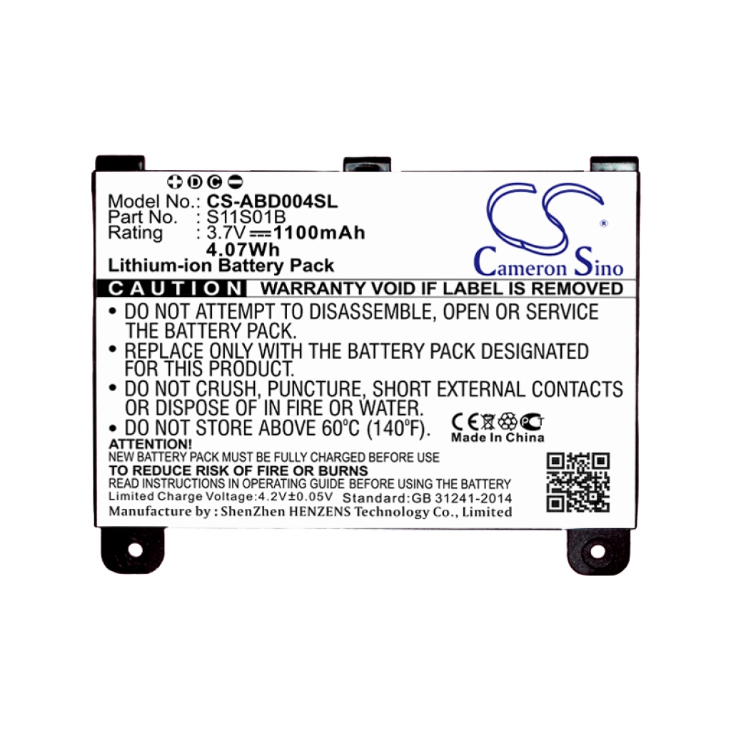 Batterier Ersätter S11S01B
