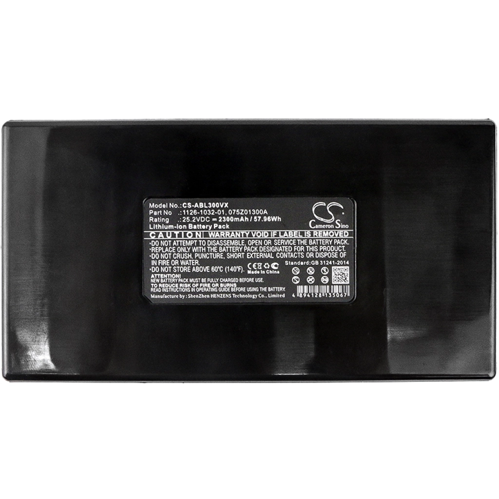 Batterier Ersätter AG6208003