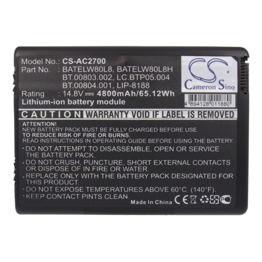 Batteri kompatibel med Acer CS-AC2700