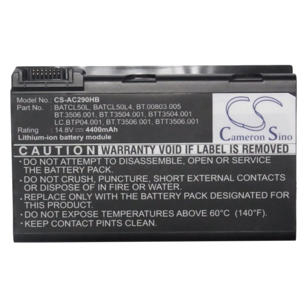 Notebook battery COMPAL CS-AC290HB