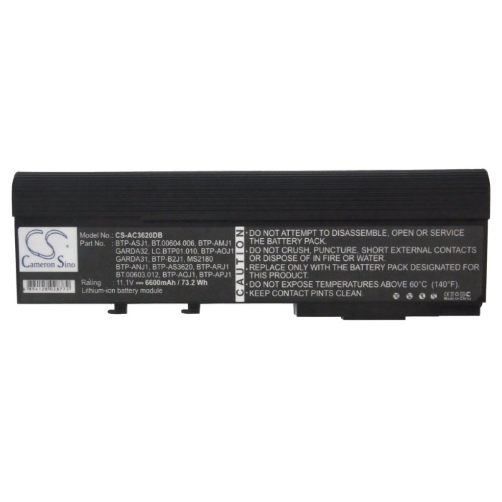 Notebook battery Acer TravelMate 6231-300512