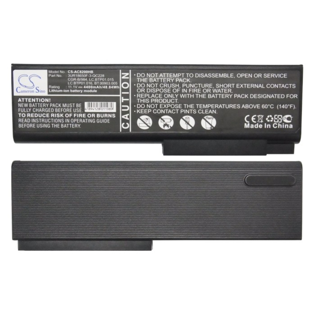 Batteri kompatibel med Acer CS-AC8200HB