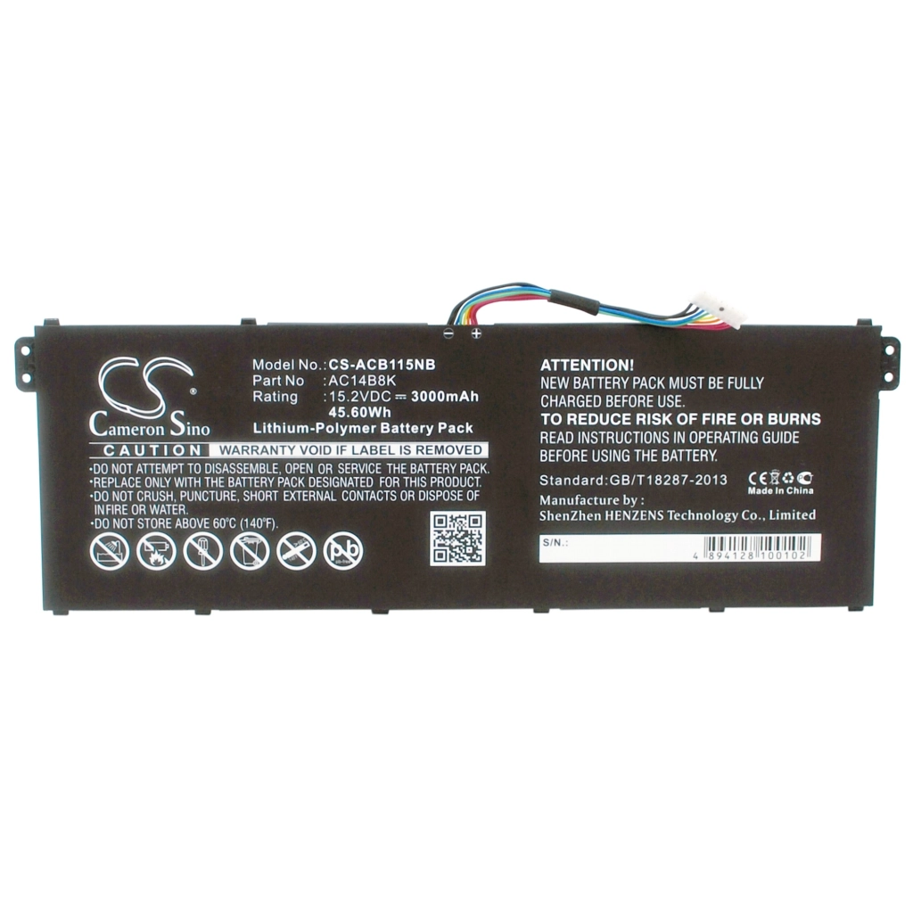 Batterier Ersätter KT.0040G.004