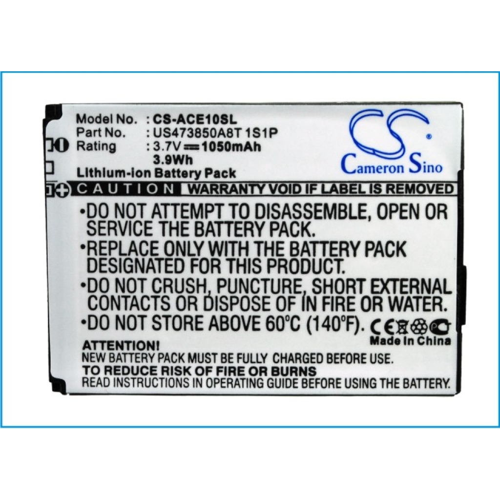 Mobile Phone Battery Acer E100 US