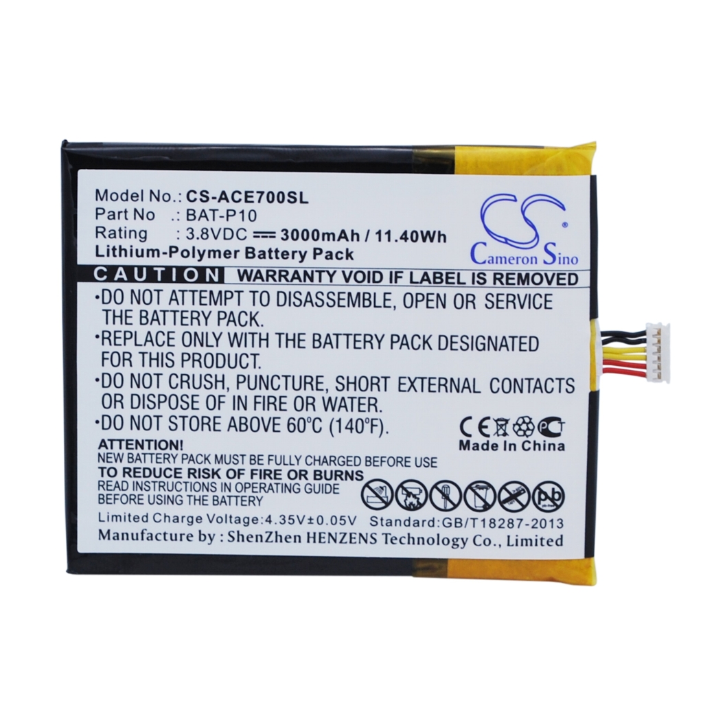 Battery Replaces BAT-P10
