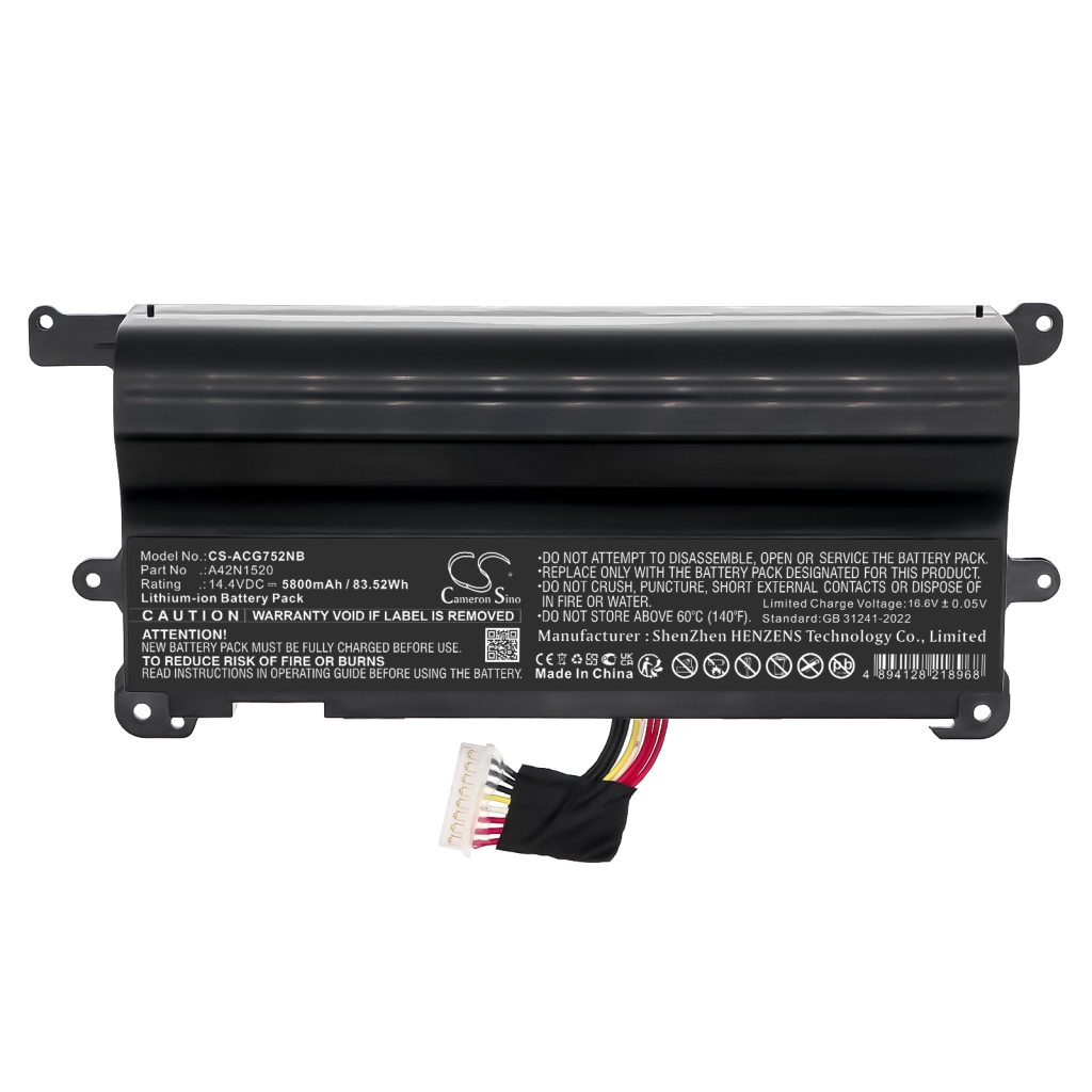 Battery Replaces A42N1520