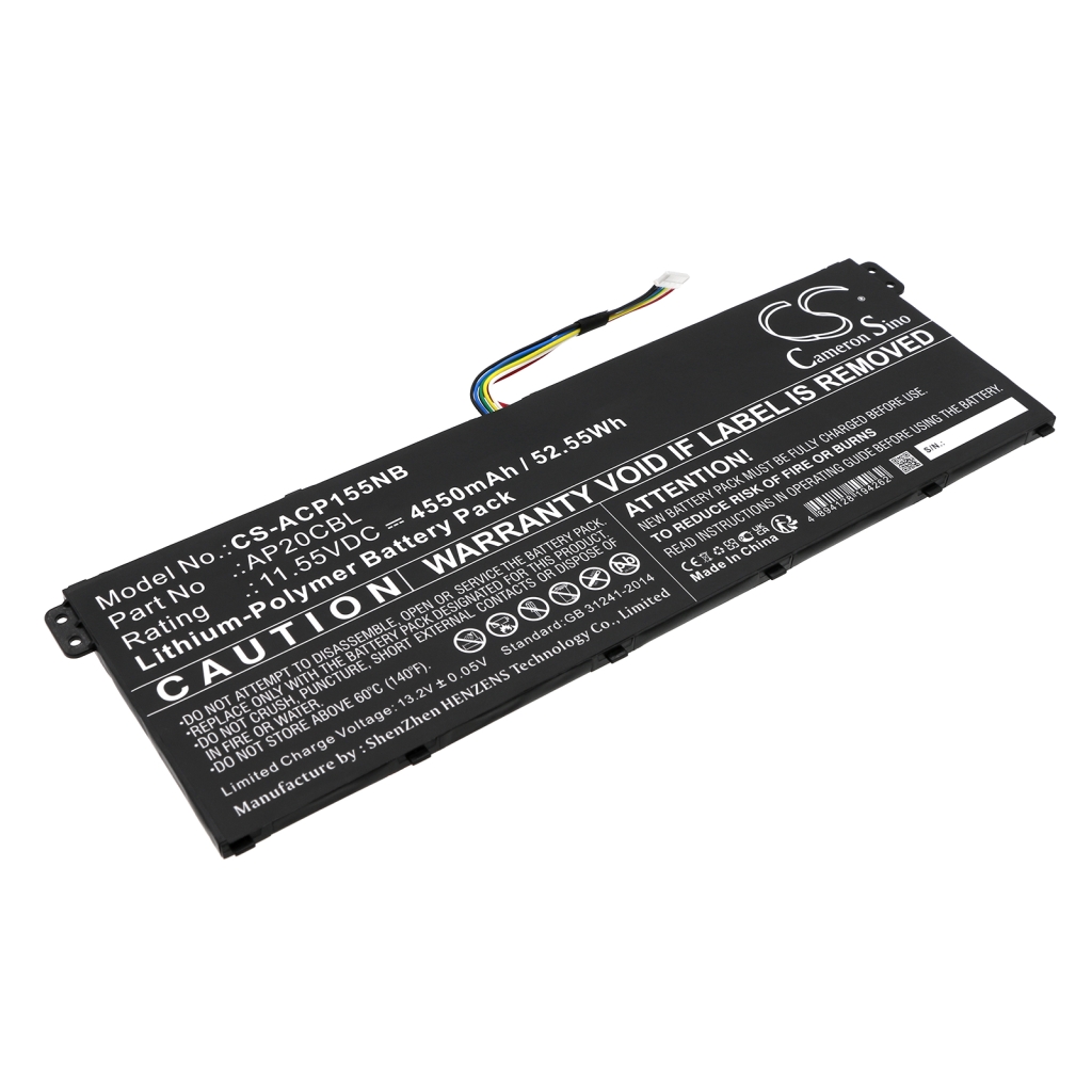 Batterier till bärbara datorer Acer CS-ACP155NB