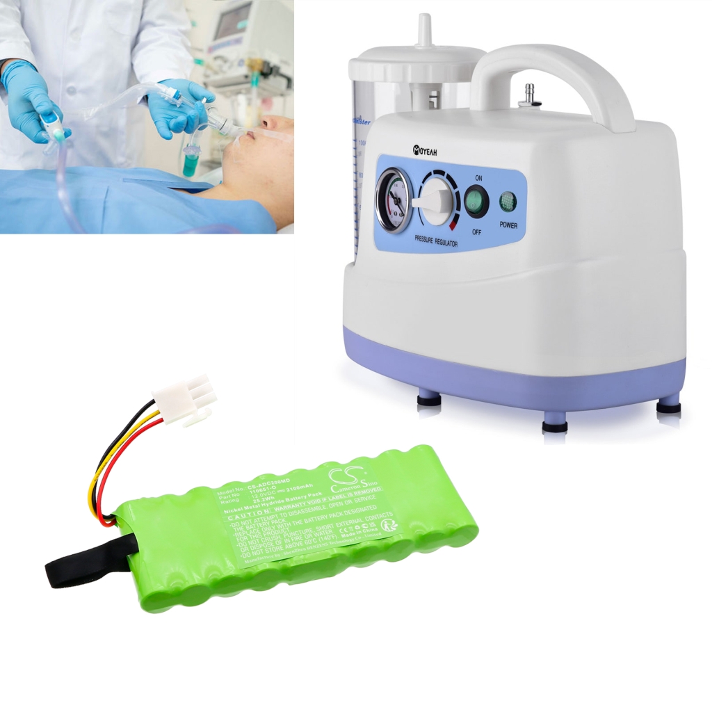Batterier för medicintekniska produkter Asskea CS-ADC200MD