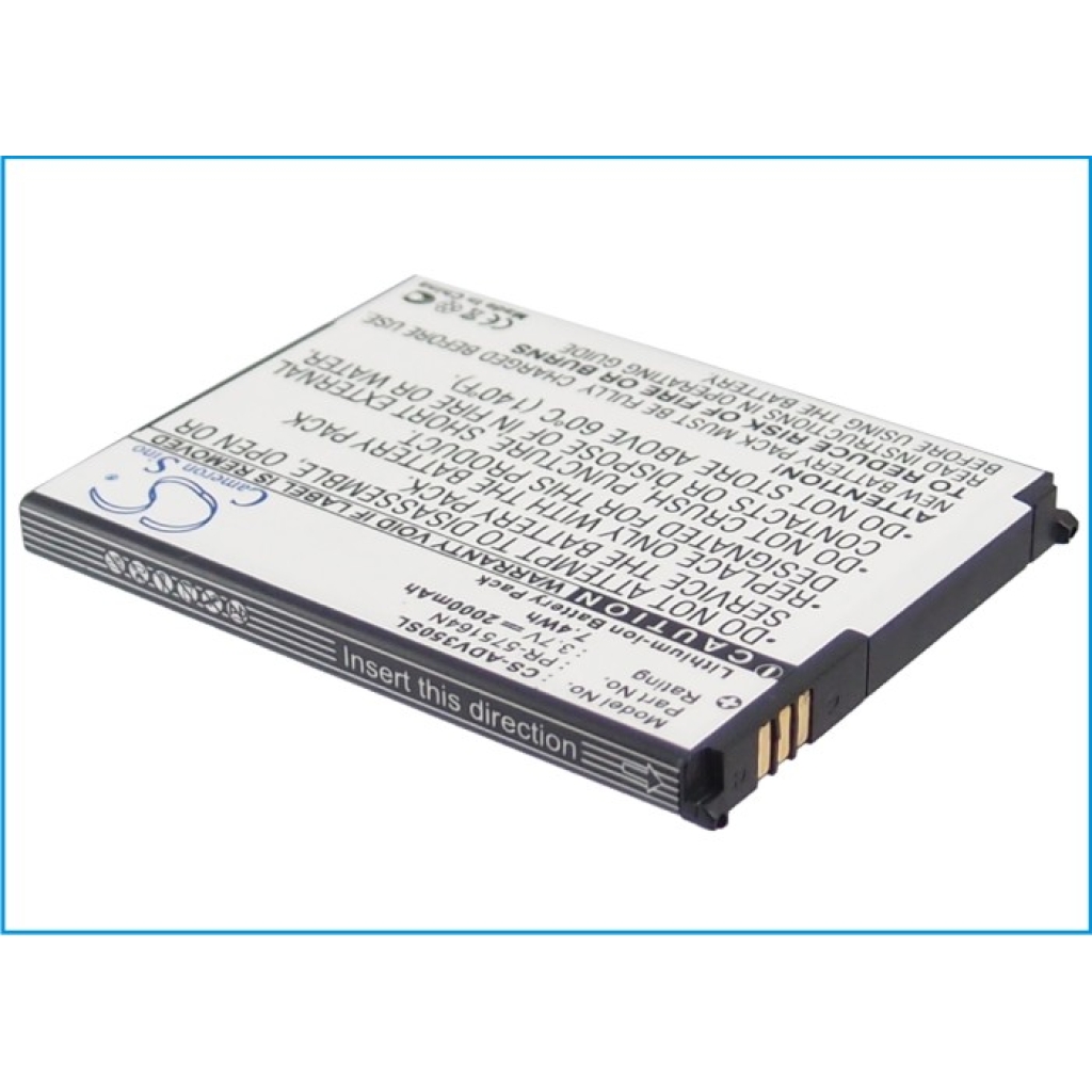 Batteri kompatibel med Advent CS-ADV350SL