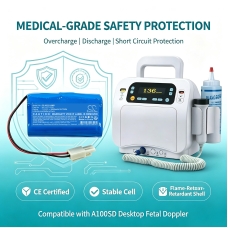 Kompatibel batteribyte för Aeonmed WP-XZT-2220