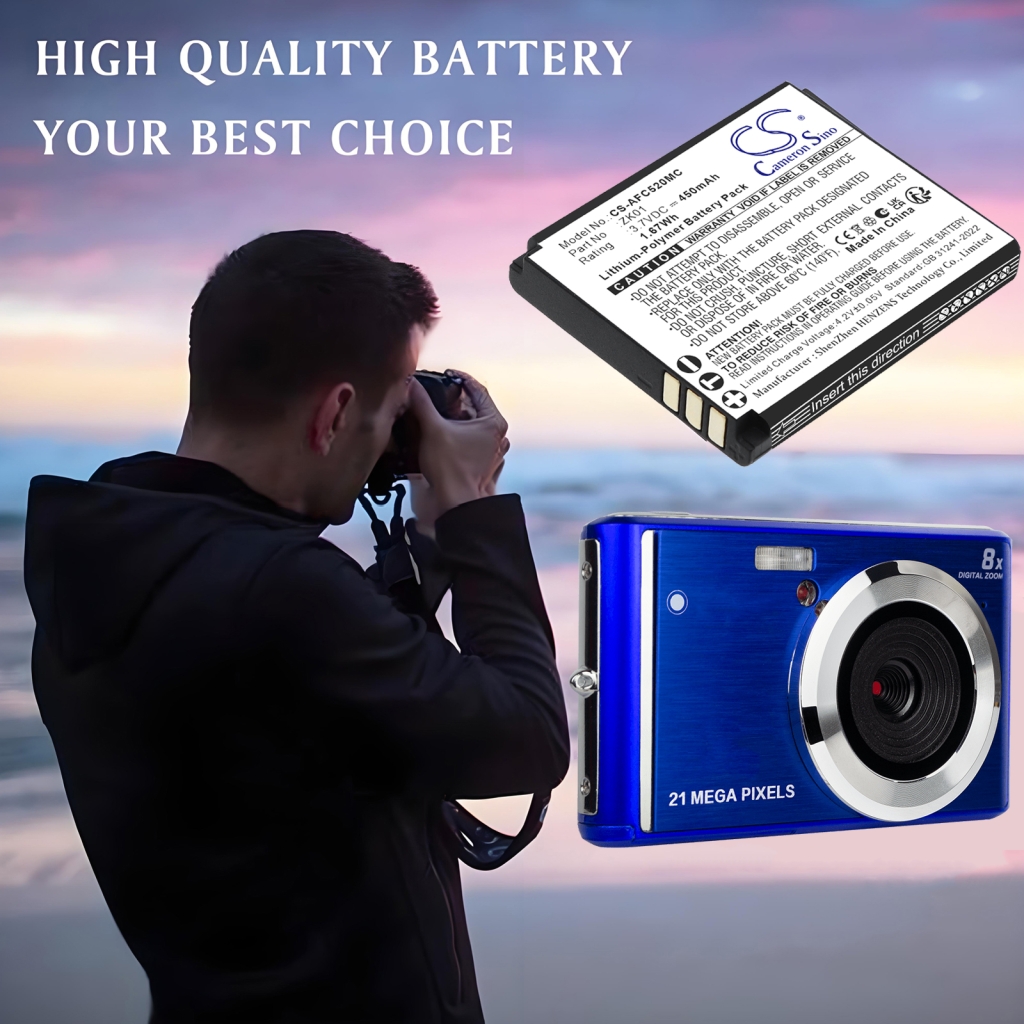 Camera Battery Agfaphoto CS-AFC520MC