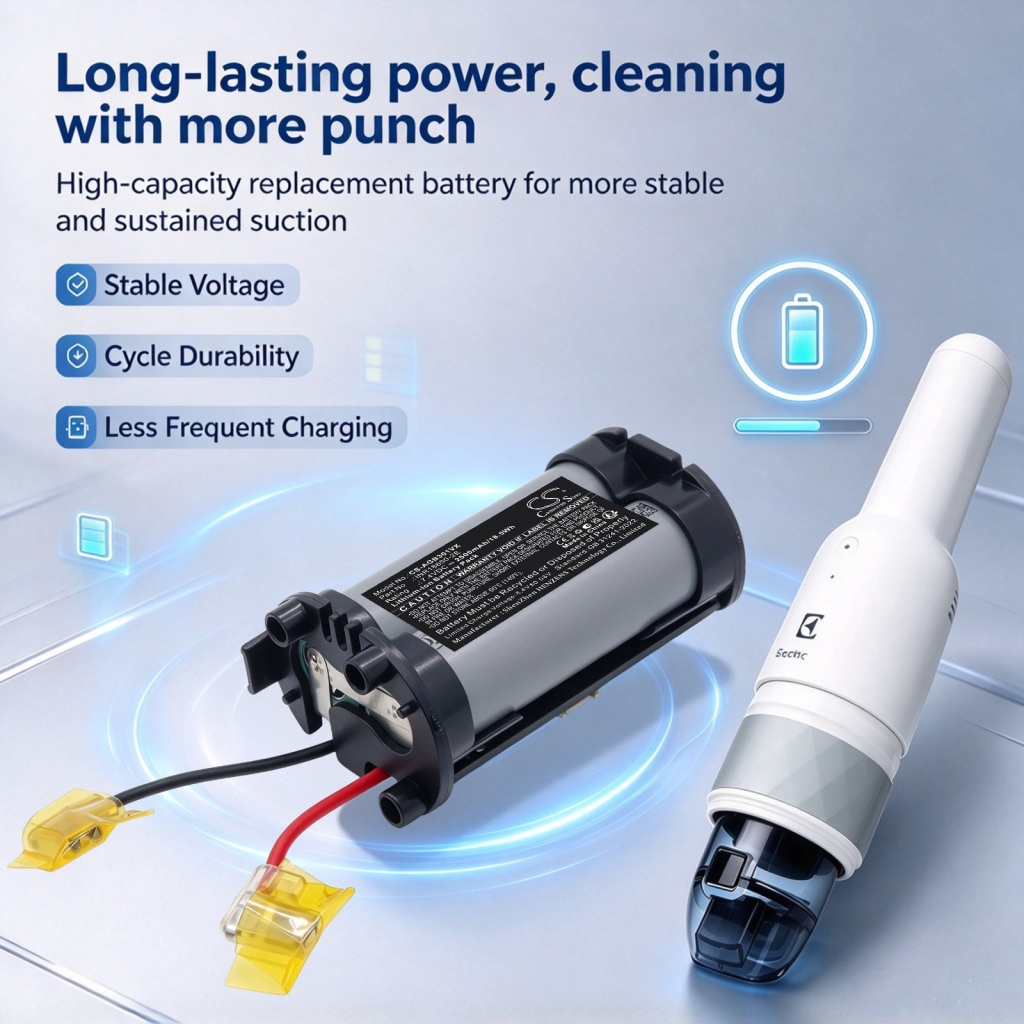 Batterier kompatibel med Electrolux ZGB3010 ZGB3010 CS-AGB301VX
